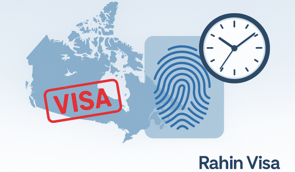 مدت زمان صدور ویزای کانادا بعد از انگشت نگاری و دلایل تاخیر | راهین ویزا