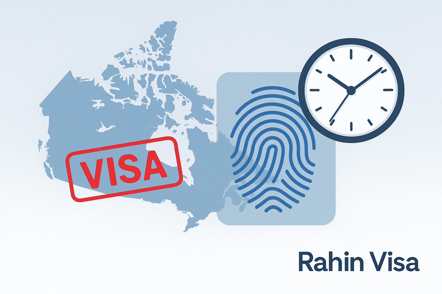مدت زمان صدور ویزای کانادا بعد از انگشت نگاری و دلایل تاخیر | راهین ویزا
